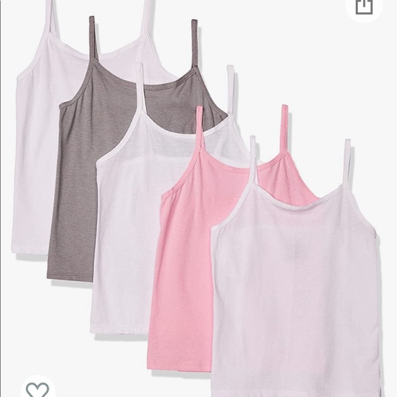 New Hanes girls tagless camis(5) - Picture 2 of 4